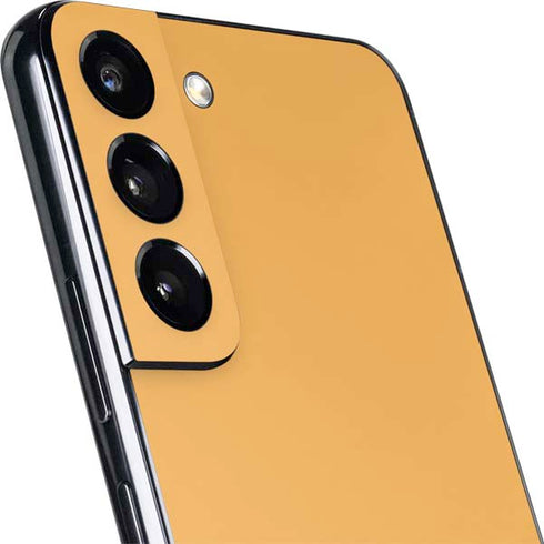 Amber Yellow Galaxy S22 Plus Skin